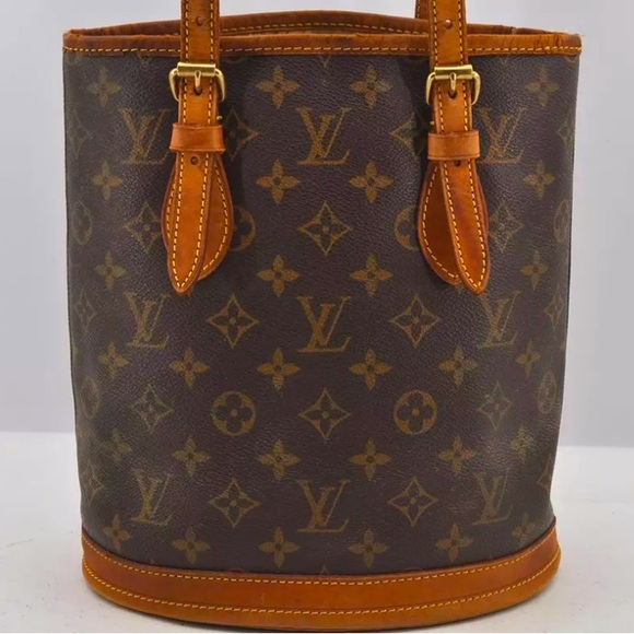 Louis Vuitton Handbags - LV bucket bag, vintage, w/ small LV bag that can attach to inside and dustbag.